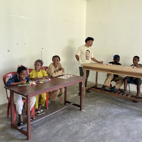 “Mimpiku Bertumbuh Menjadi Besar”, GMPD Provinsi Papua Barat  Dorong Anak-Anak Kampung Coa Berani Bermimpi