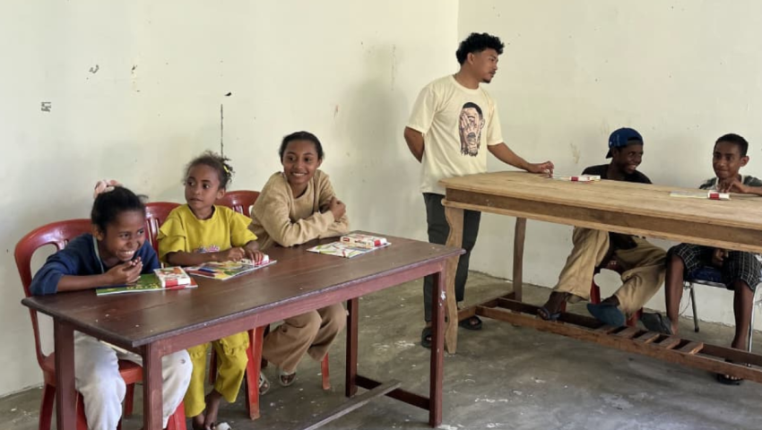 “Mimpiku Bertumbuh Menjadi Besar”, GMPD Provinsi Papua Barat  Dorong Anak-Anak Kampung Coa Berani Bermimpi