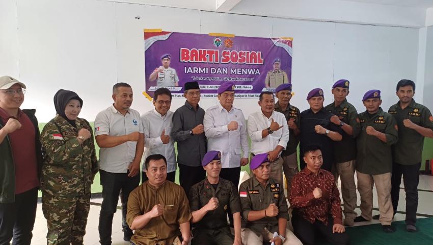 DPP GMPD Hadiri Bakti Sosial MENWA Indonesia dan IARMI, Perkuat Semangat Kepedulian Sosial